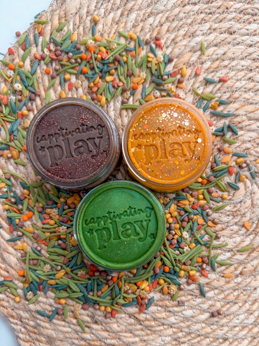 Fall Playdough Jars (PRE-ORDER)