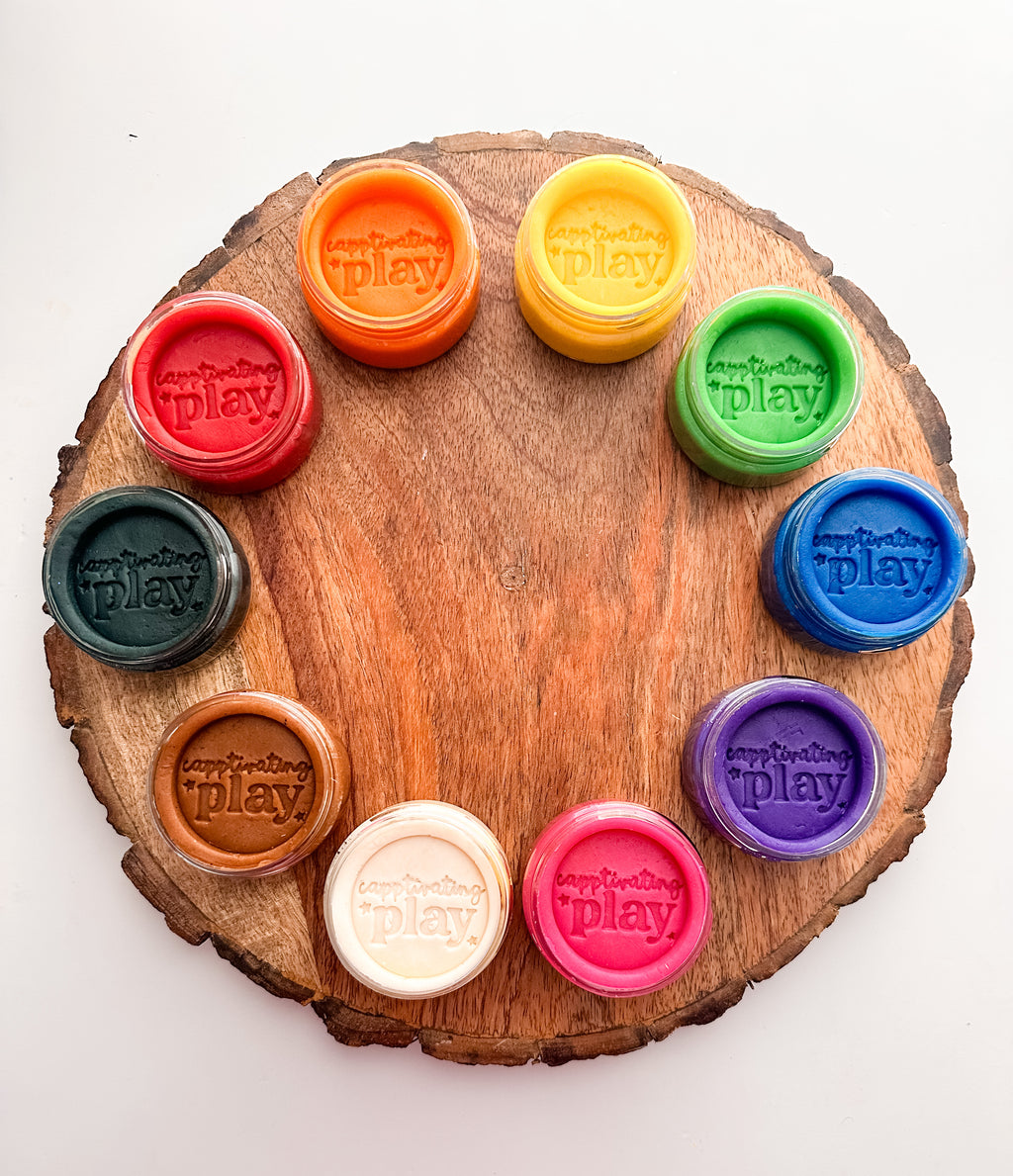 Classic Playdough Jars