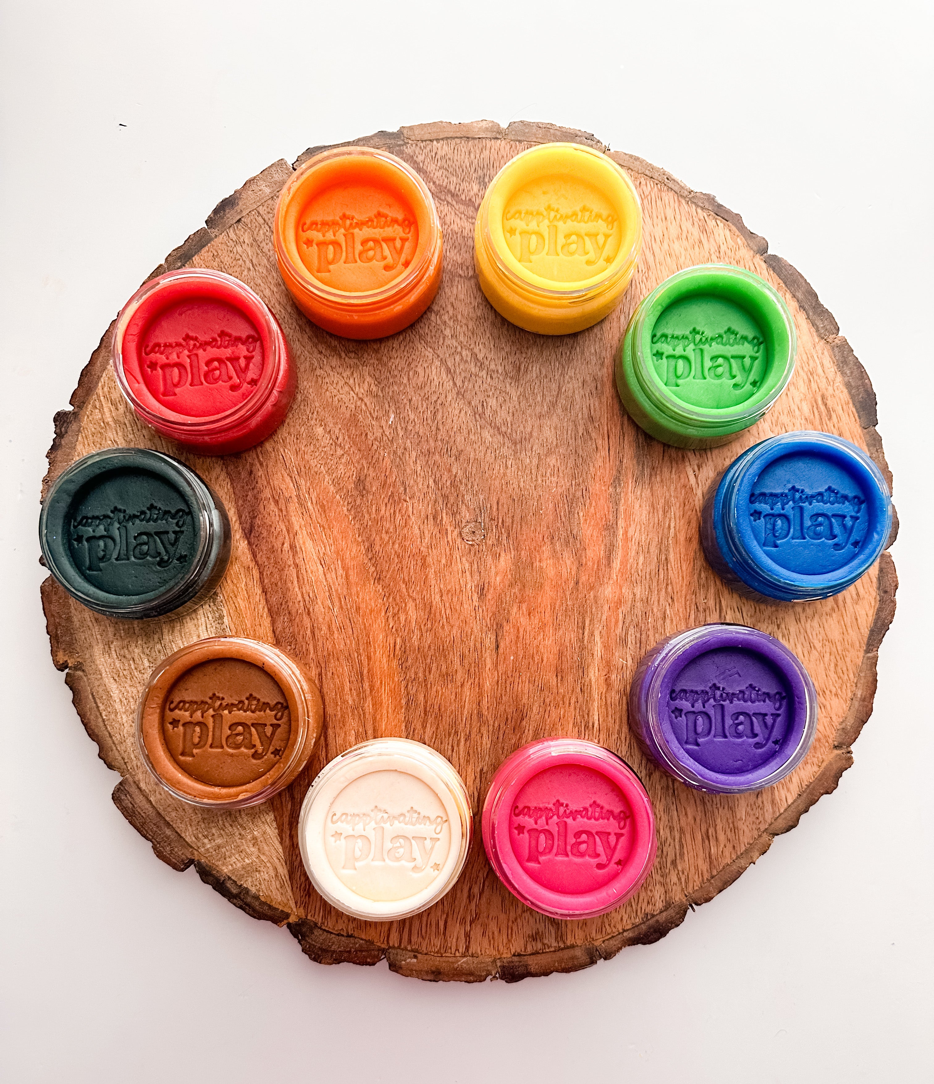 Classic Playdough Jars