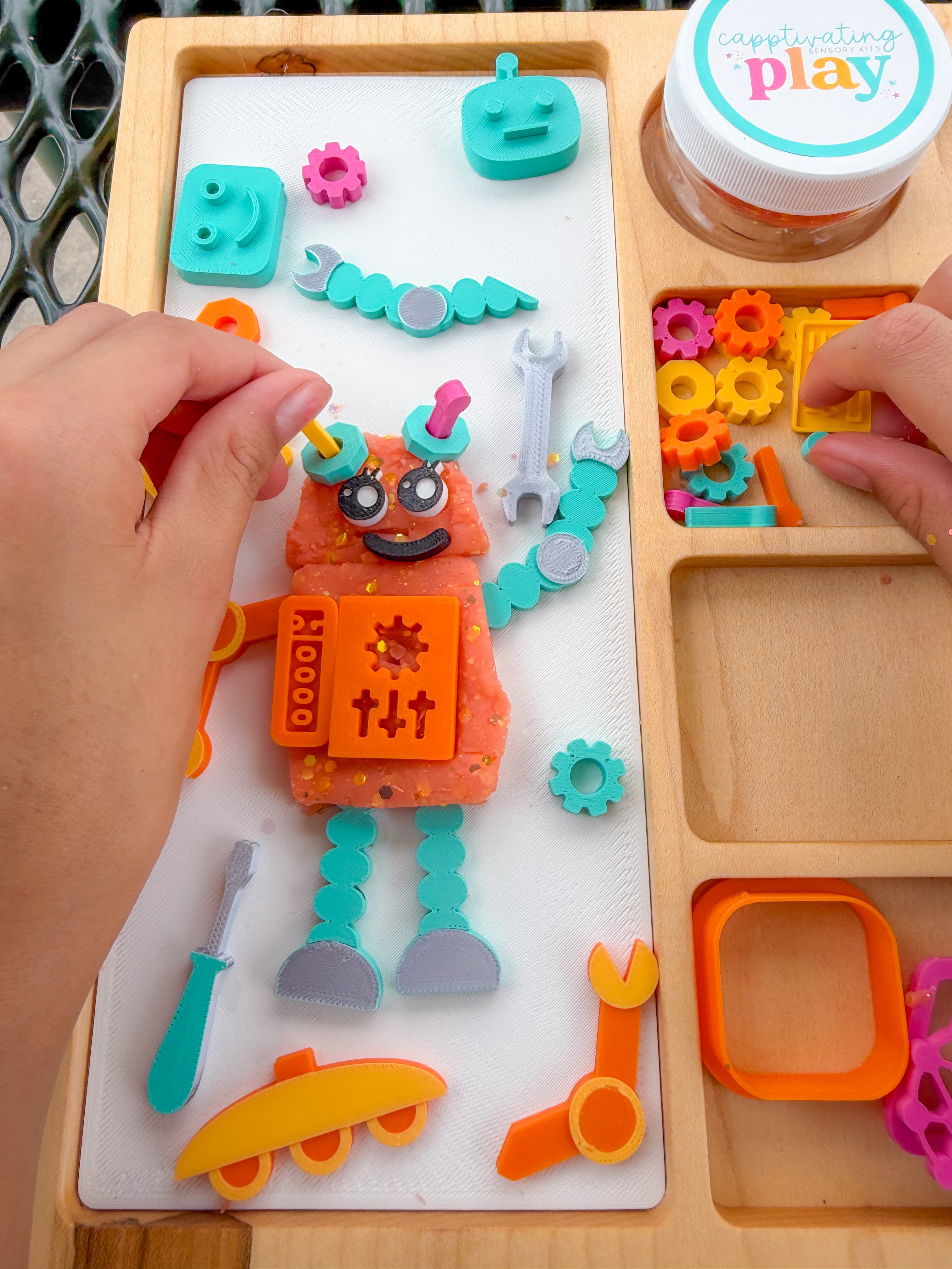 Love Bug Pocket Mini Kit | Valentine's Playdough Activity Set