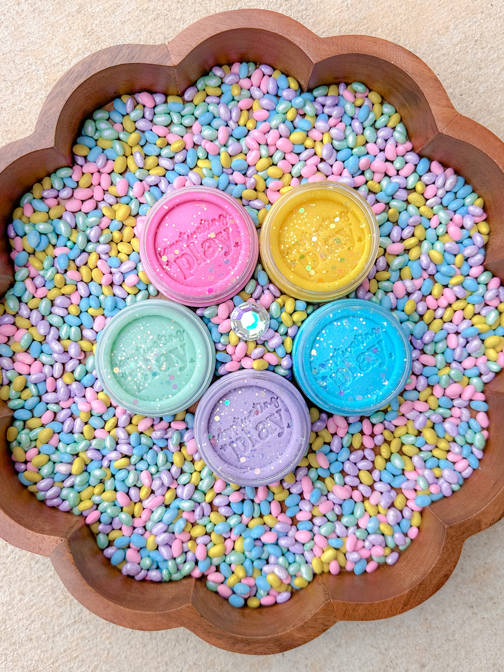 Spring Playdough Jars (PRE-ORDER)