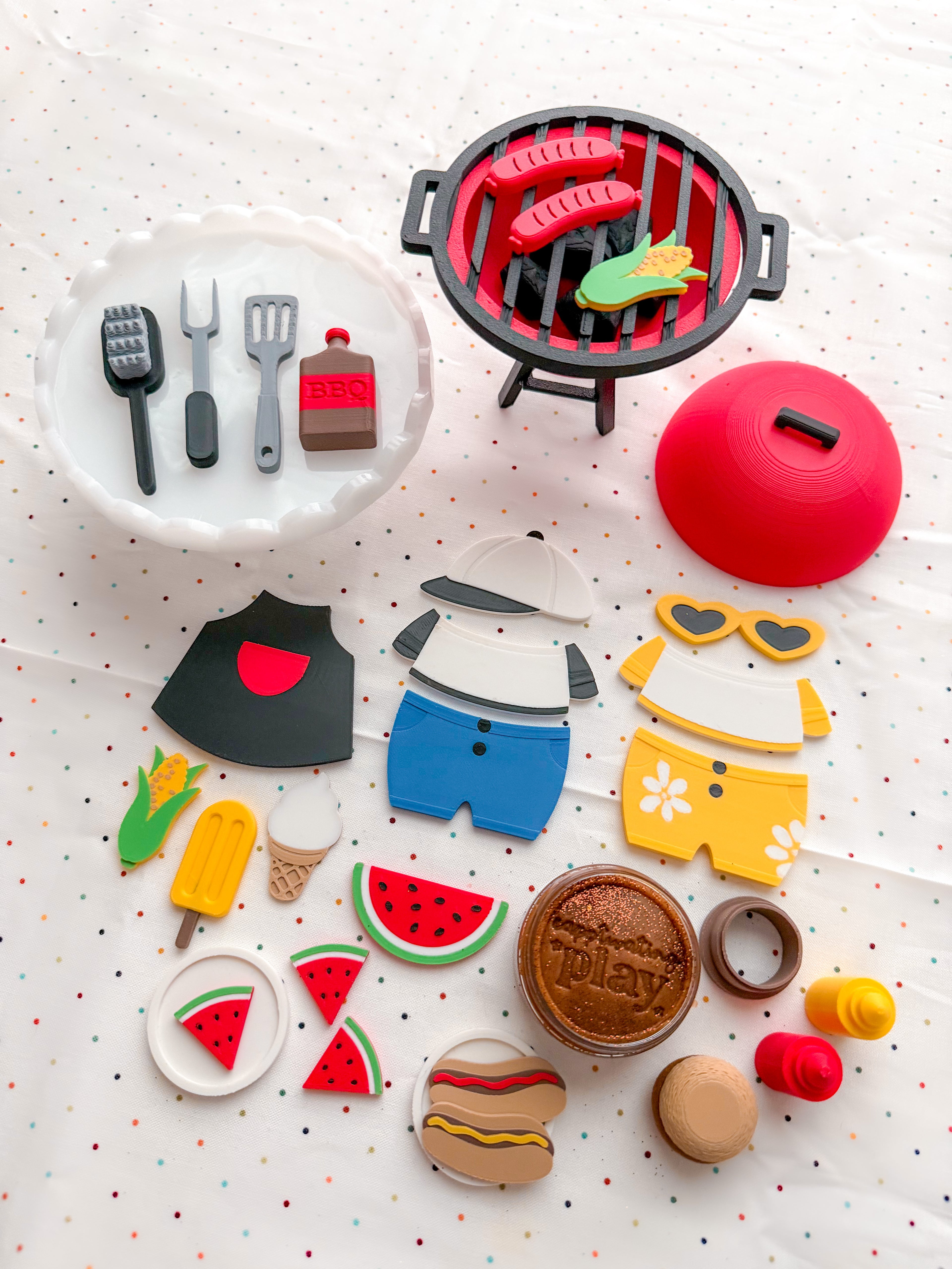 Summer Grilling Bear (PRE-ORDER)