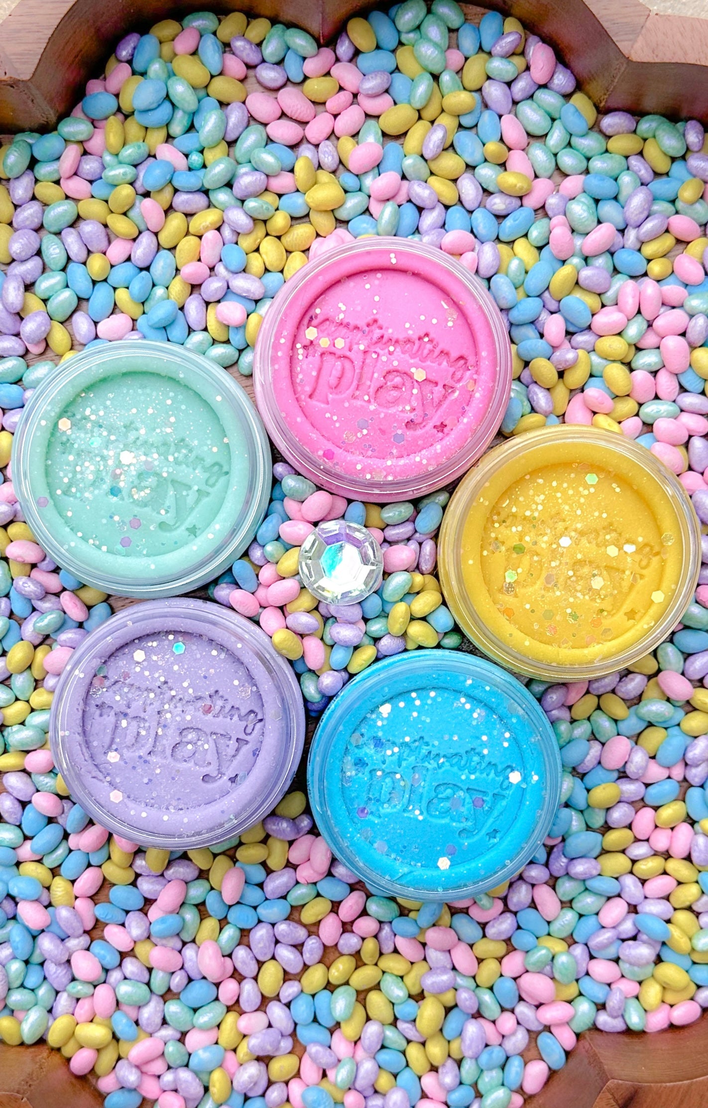 Spring Playdough Jars (PRE-ORDER)
