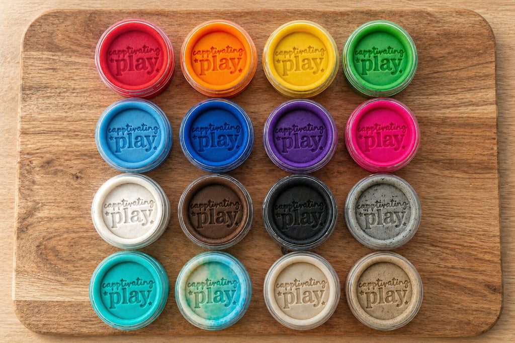 Classic Playdough Jars