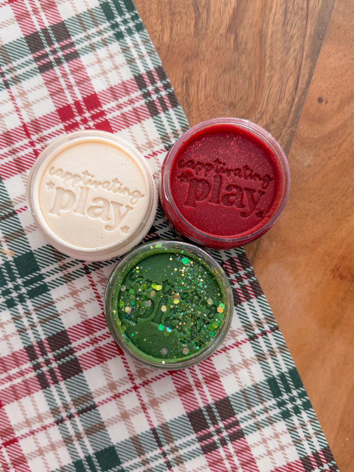 Holiday Playdough Jars (PRE-ORDER)